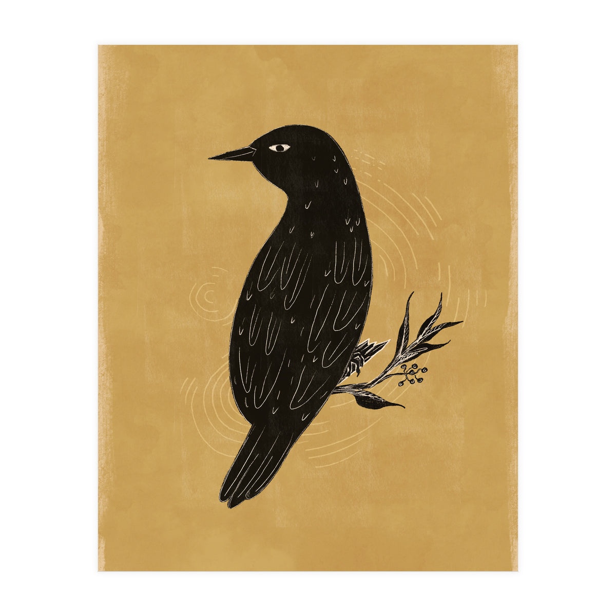 Black Bird (Print Only)