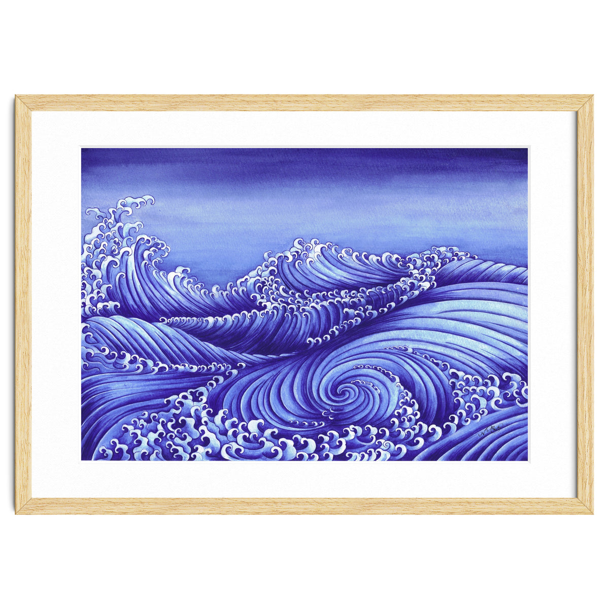 Turbulent Water Triptych part 1