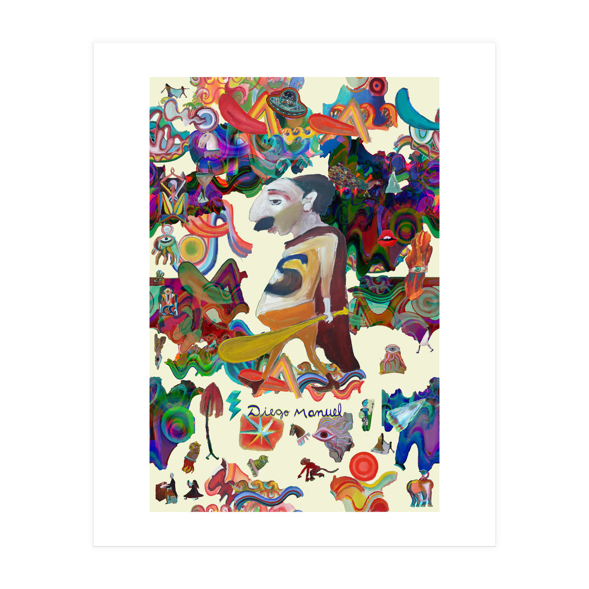 Graffitis 2021 Tapiz 61 B (Print Only)