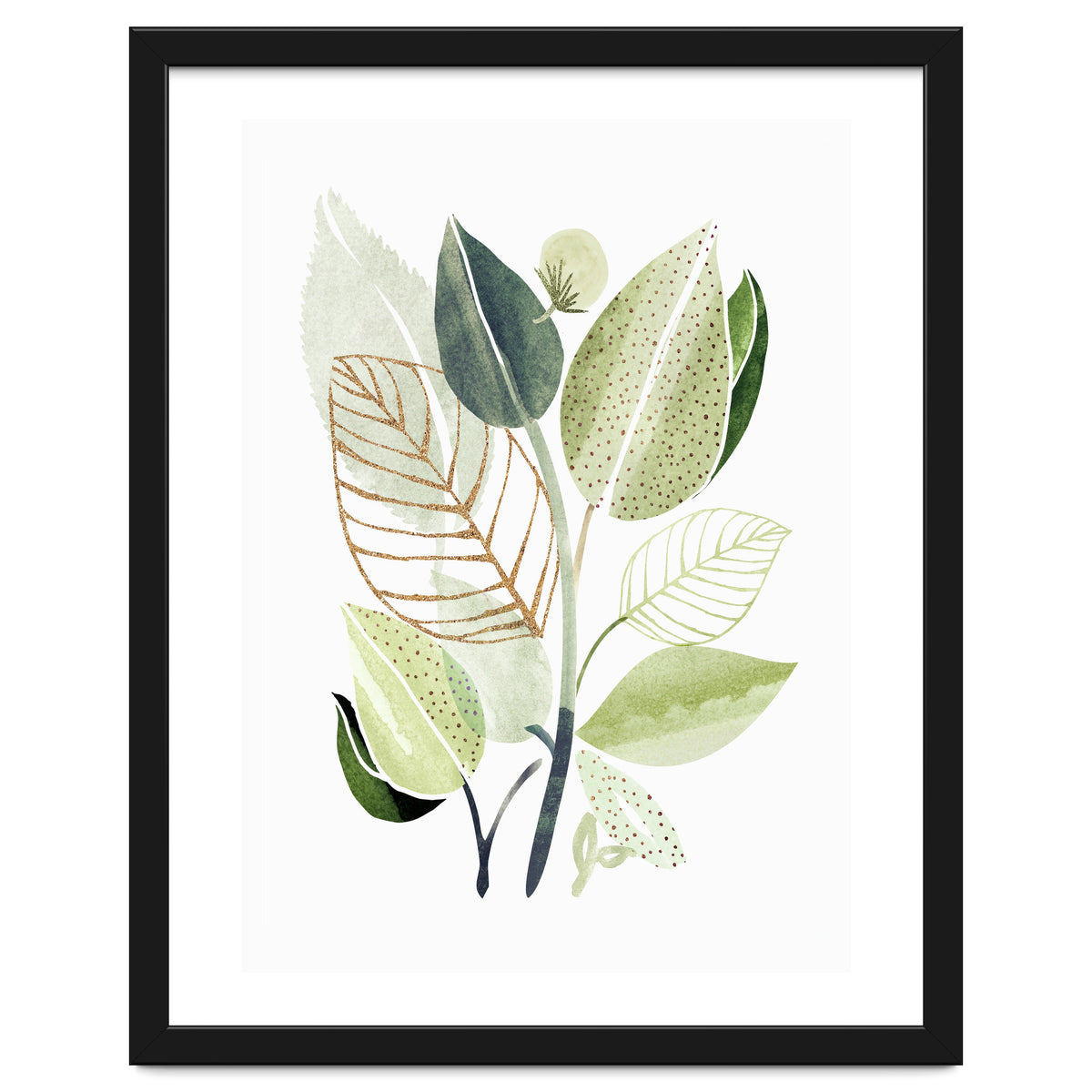 Spring Botanical Collage