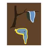 La Persistencia De La Memoria Minimalist (Print Only) thumbnail