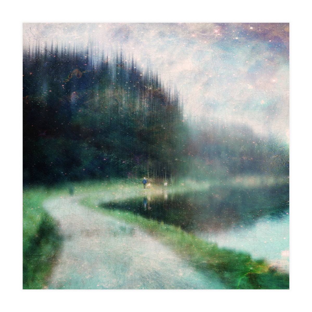 The Man With The Yellow Dog (Print Only)