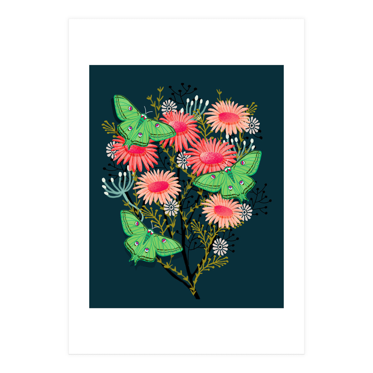 Luna Moth (Print Only)