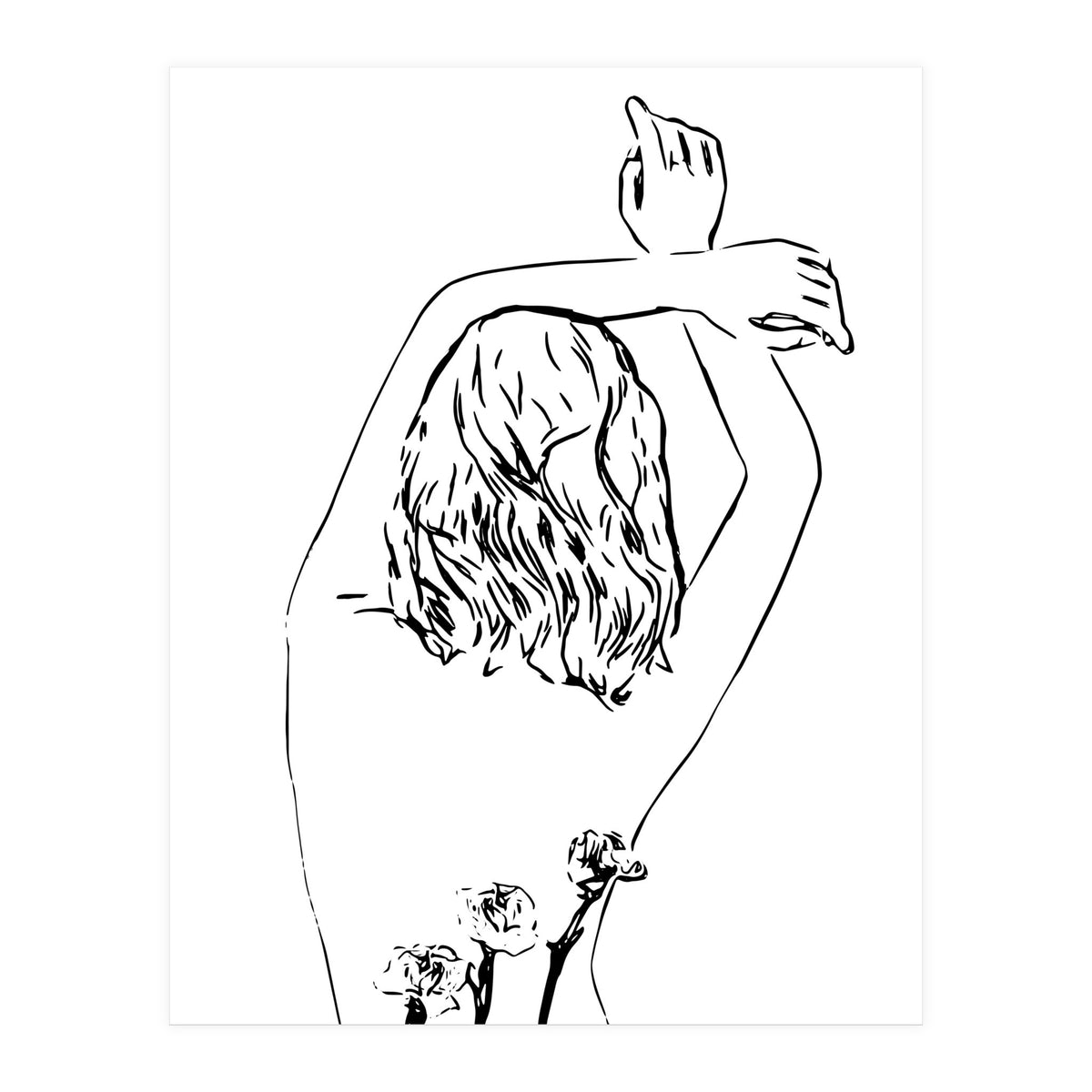 Oblivious #drawing #illustration (Print Only)