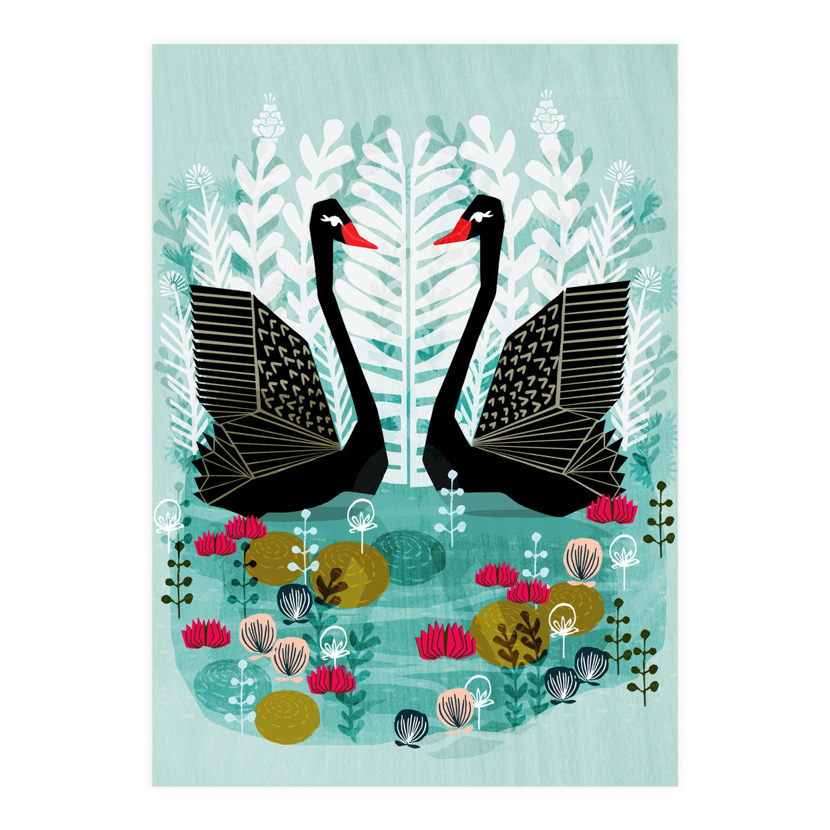 Swans (Print Only)