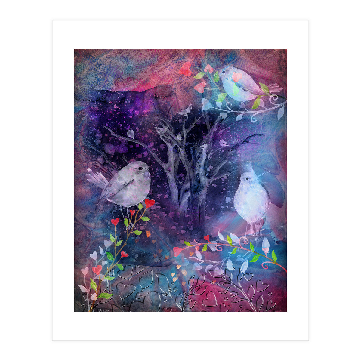 Avian Midnight (Print Only)