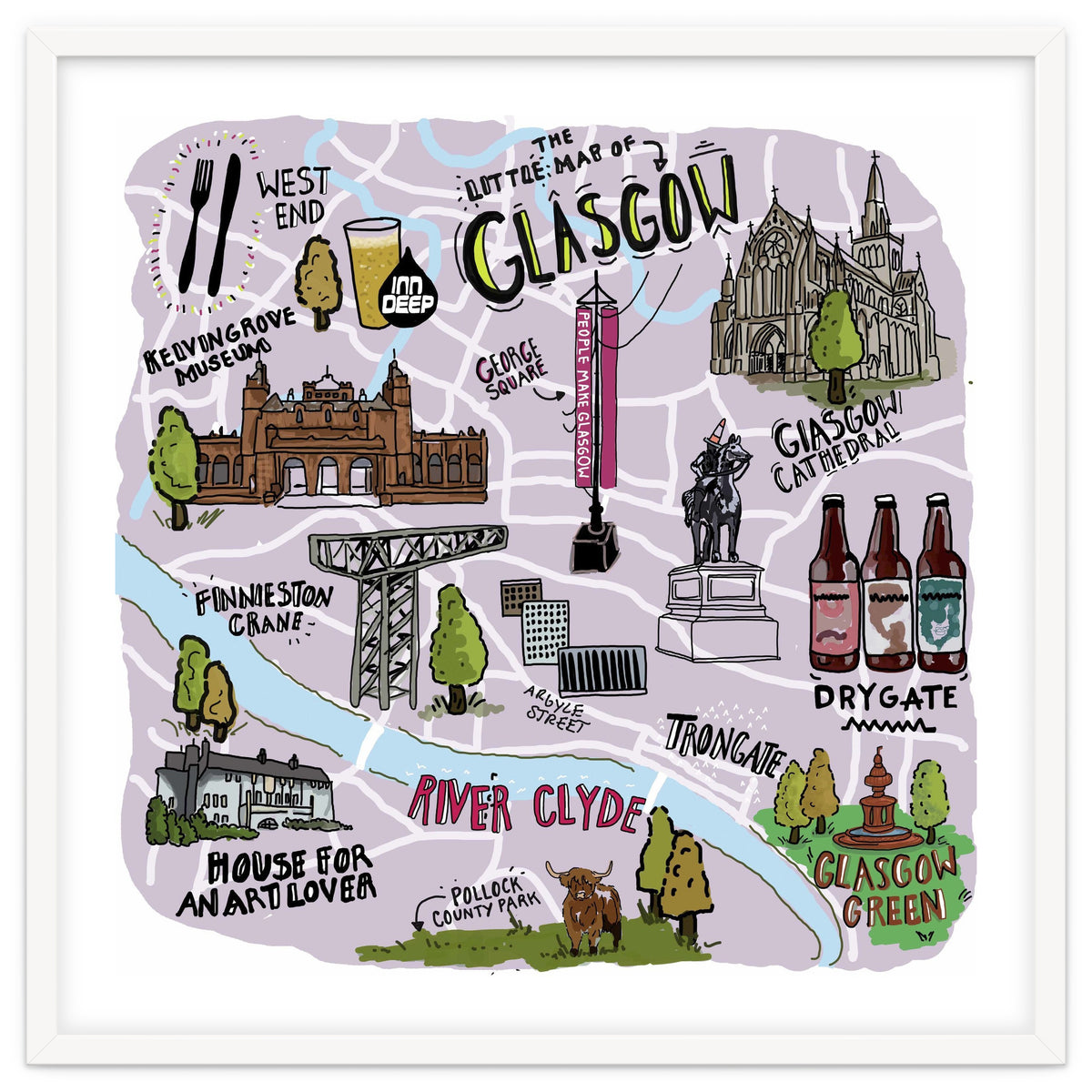 Little Map of Glasgow