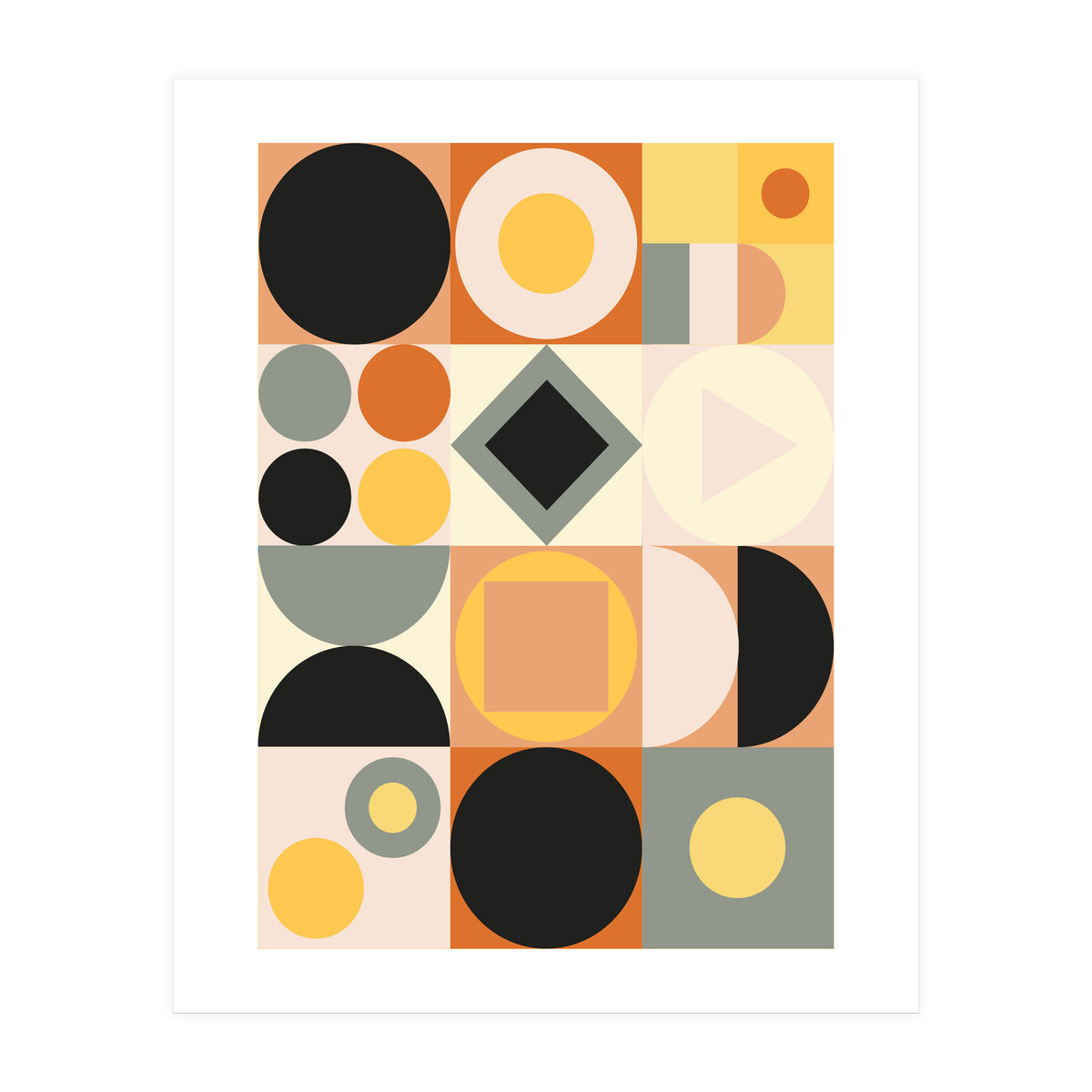 Mescolanza - Rebelion of Geometrica  (Print Only)