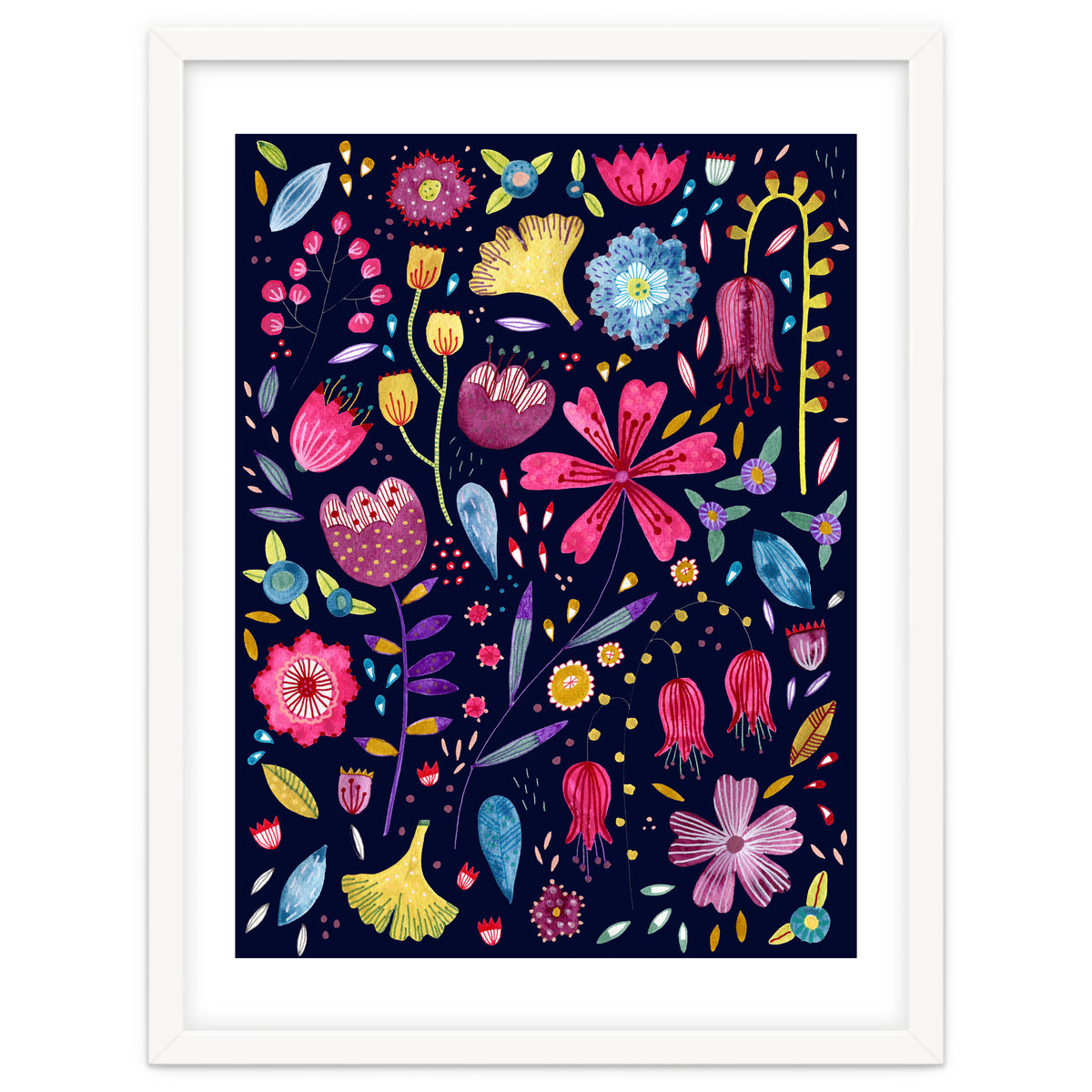 Autumn Hedgerow Dark