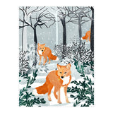 Fox Snow Walk (Print Only) thumbnail
