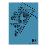 New York JFK Airport Layout (Print Only) thumbnail