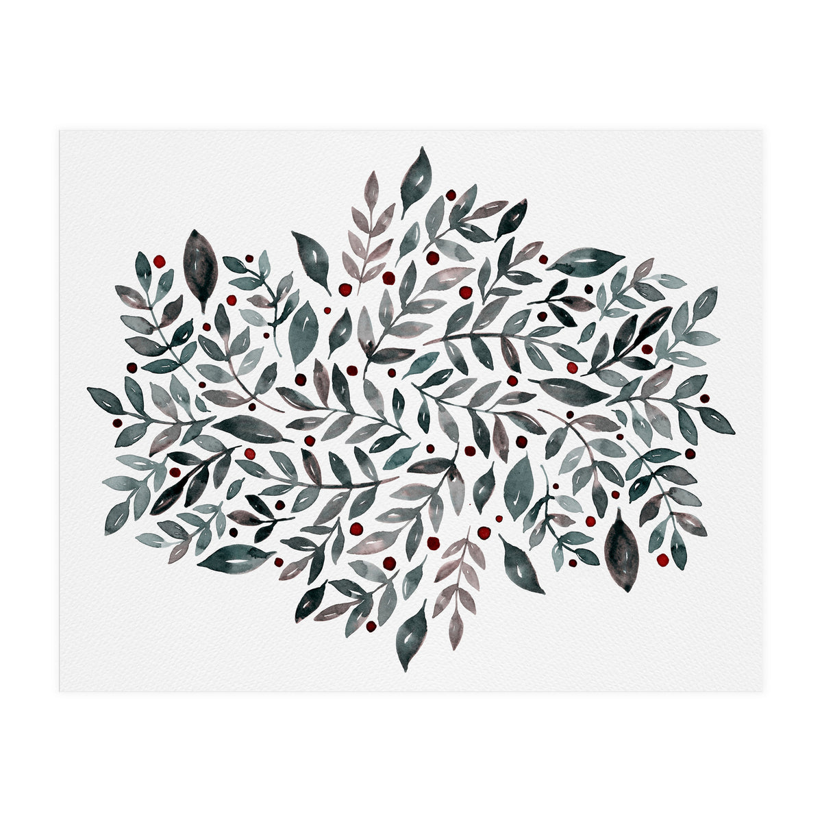 Seasonal Branches Neutral (Print Only)