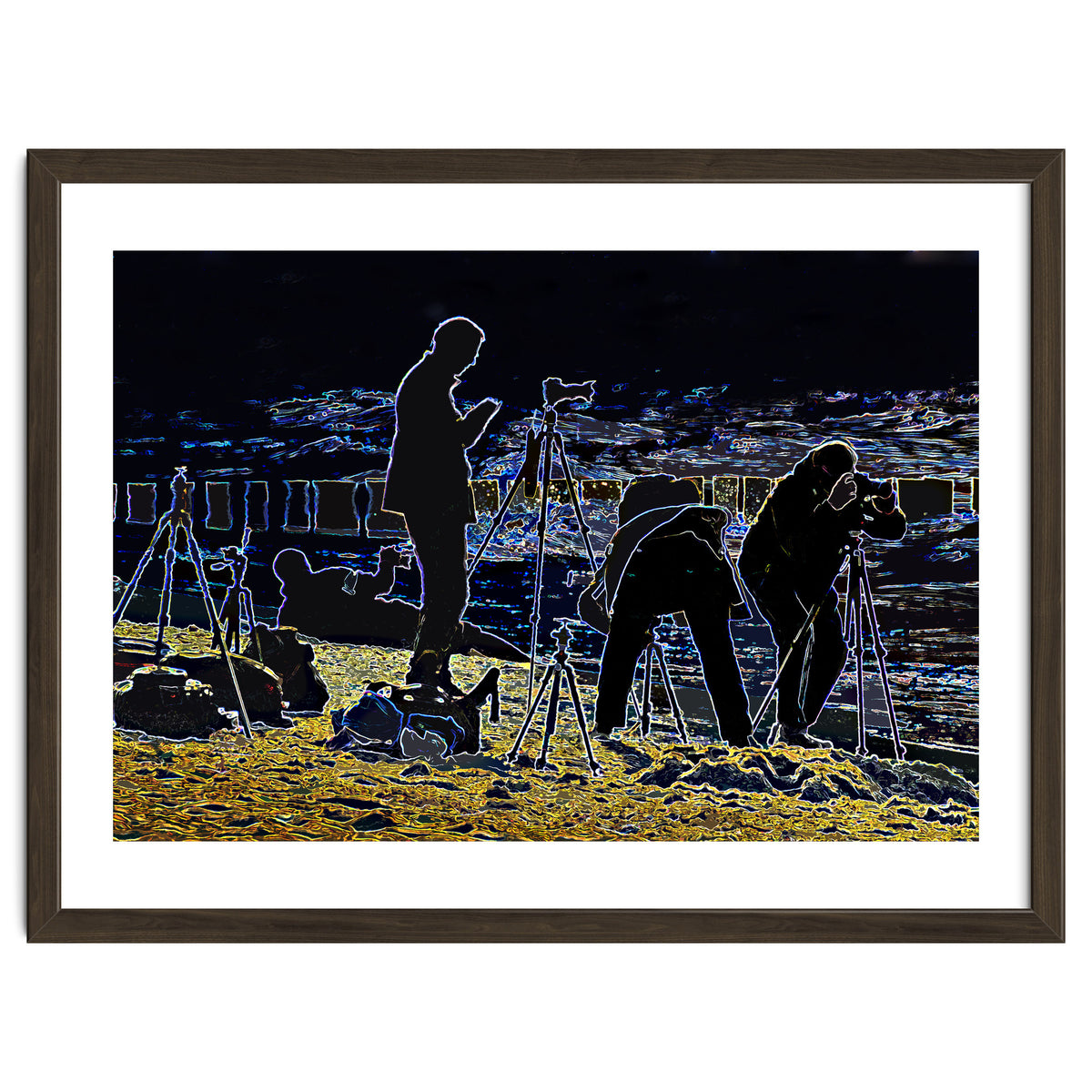 Photographers at the beach