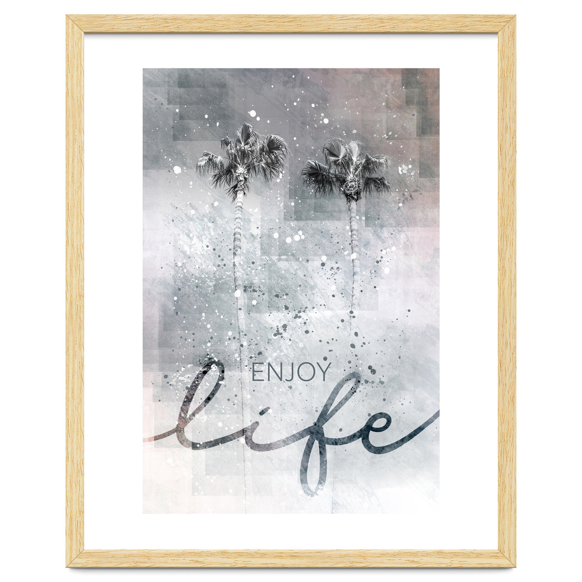 Idyllic palm trees | enjoy life