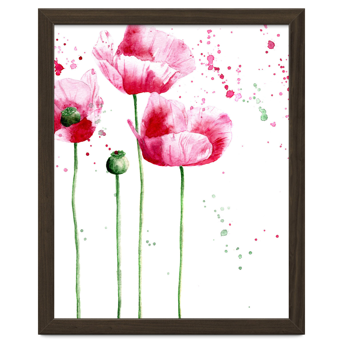 Poppies || watercolor