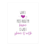 What I love most about my home (Print Only) thumbnail