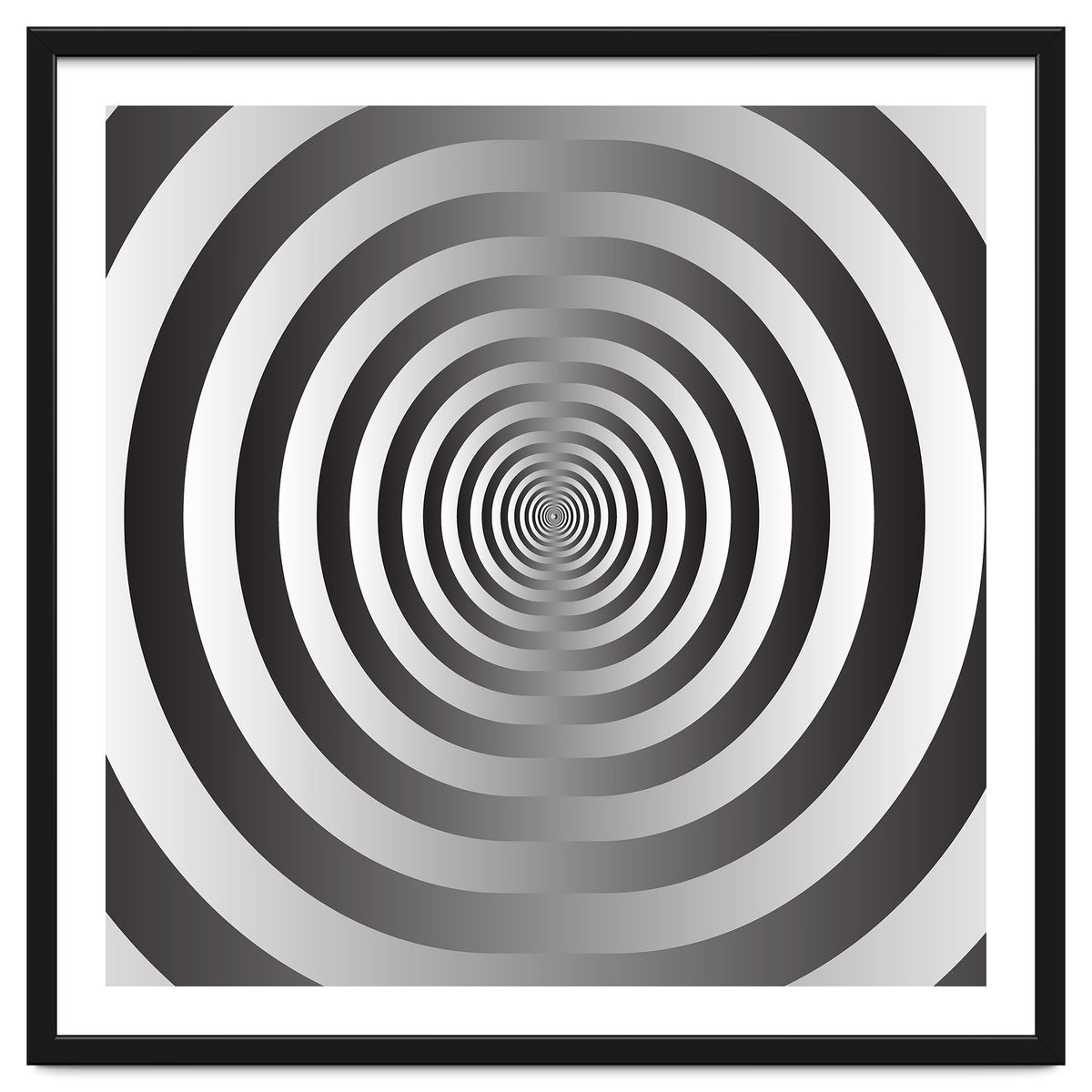 Black And White Spiral