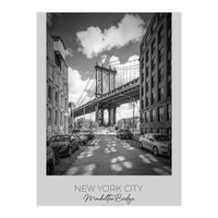 In focus: NEW YORK CITY Manhattan Bridge (Print Only)
