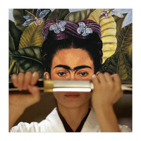 Kill Bill's O Ren Ishii & Frida Kahlo  (Print Only)