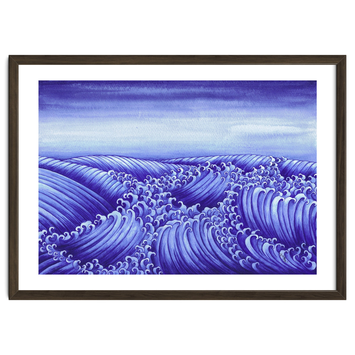 Turbulent Water Triptych part 2