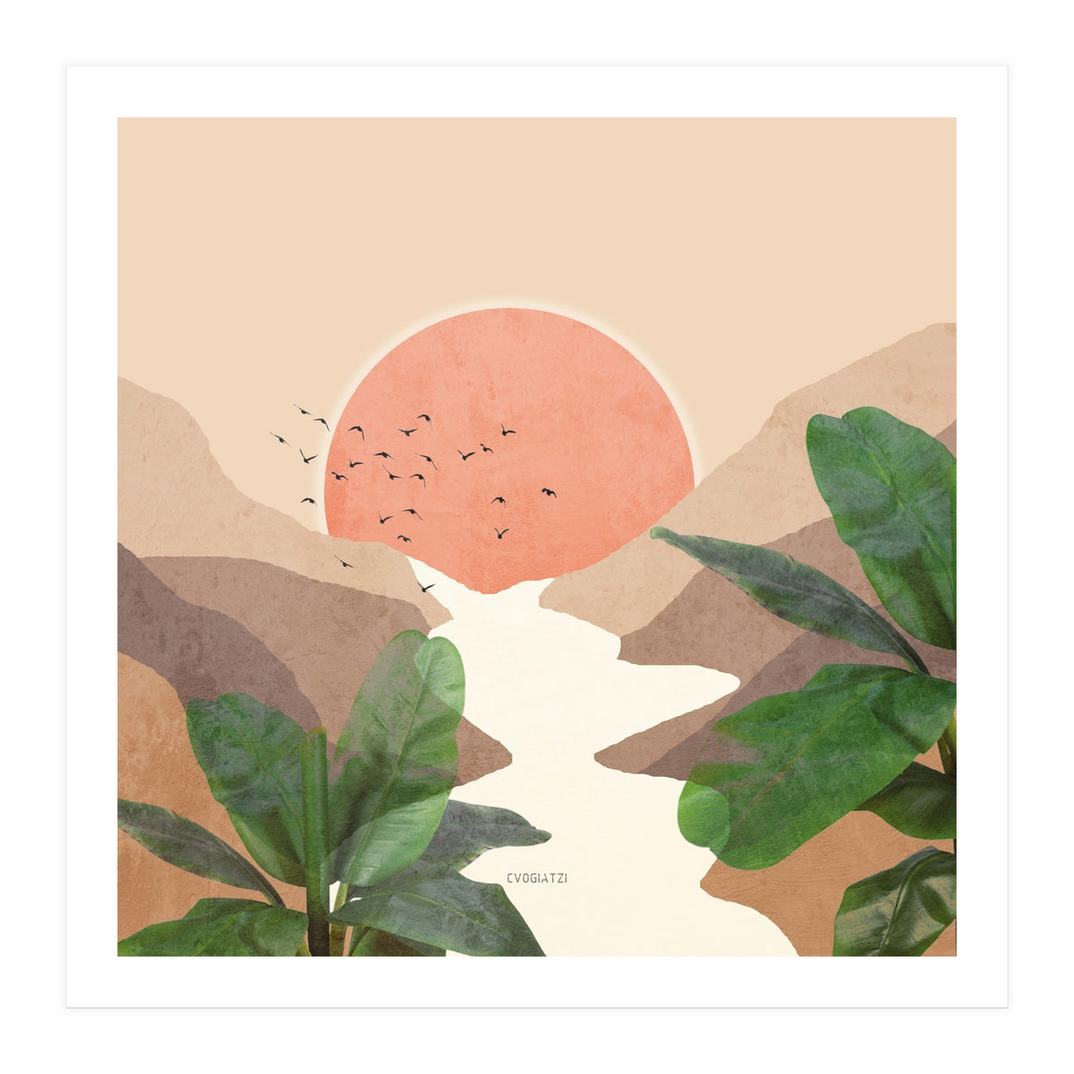 Africa Oasis (Print Only)