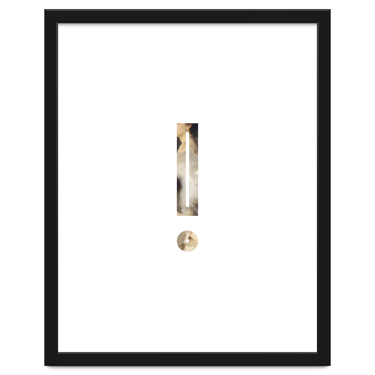 Letter / punctuation mark ! - (Impress) exclamation mark