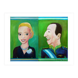 Evita y Juan Perón Díptico (Print Only) thumbnail