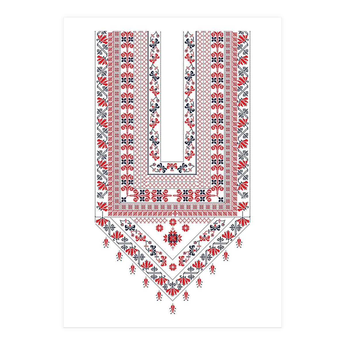 Tatreez Ornament 25 (Print Only)