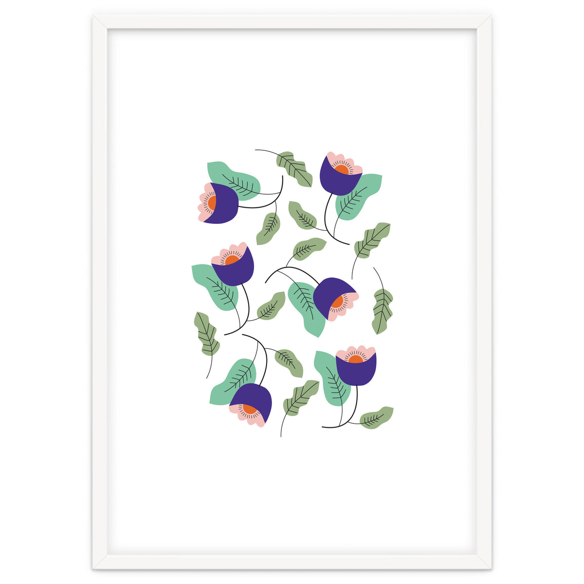 Shine And Rise Flowers Rgb