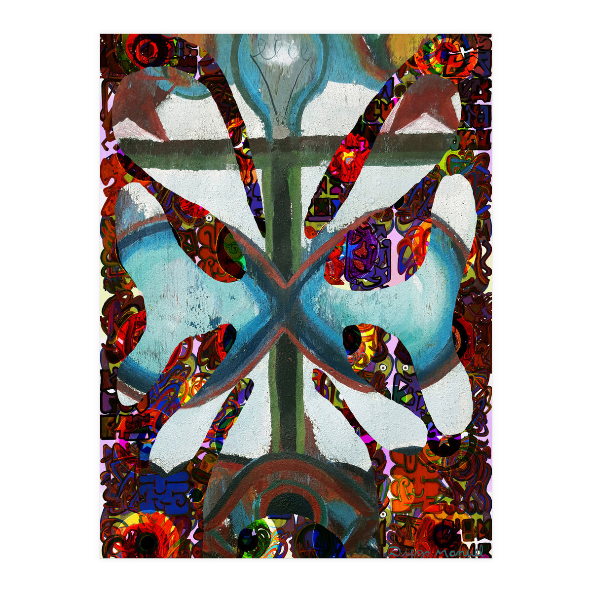 Pop Abstract 2023 Tapiz 32 (Print Only)