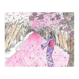 Cherry Blossom Flurry (Print Only) thumbnail