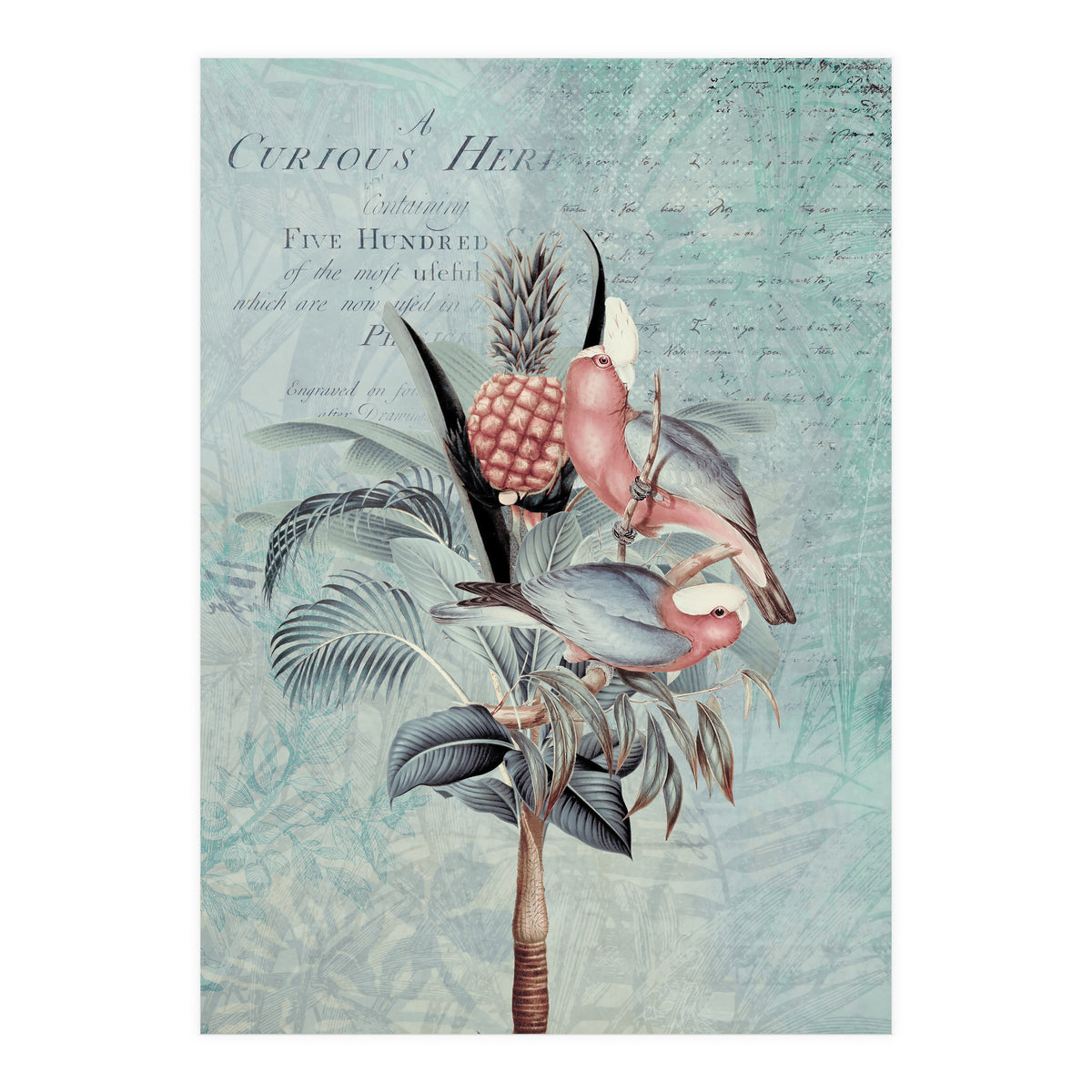 Parakeet Paradise 2 (Print Only)