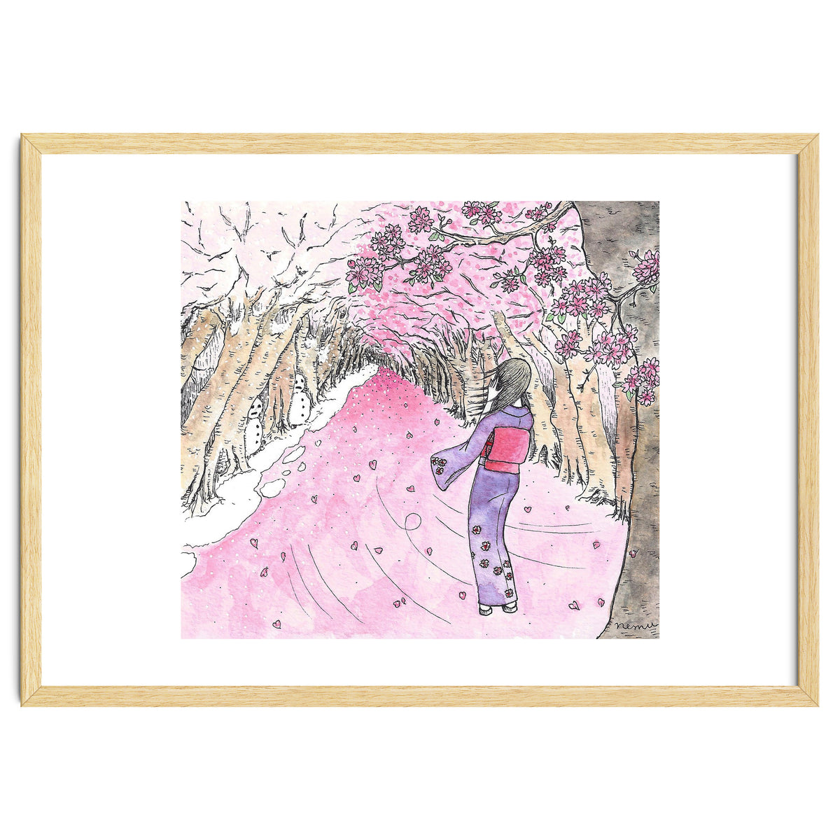 Cherry Blossom Flurry