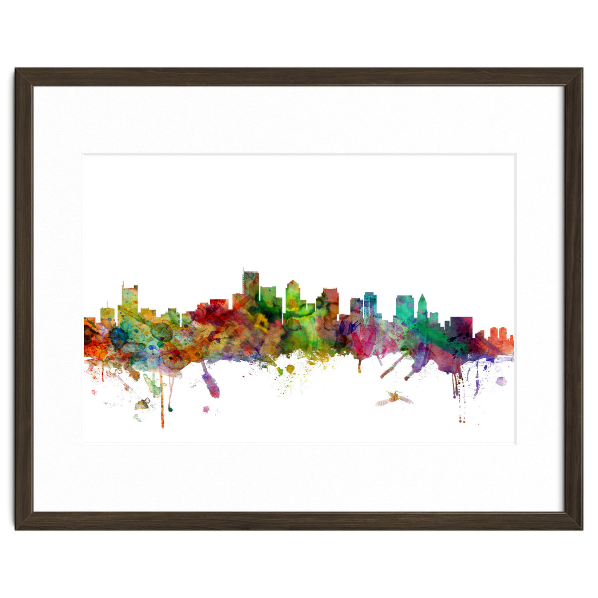 Boston Massachusetts Skyline