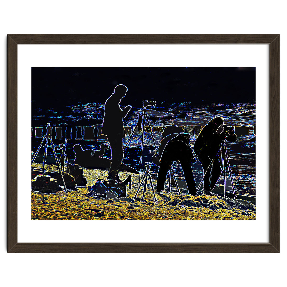 Photographers at the beach