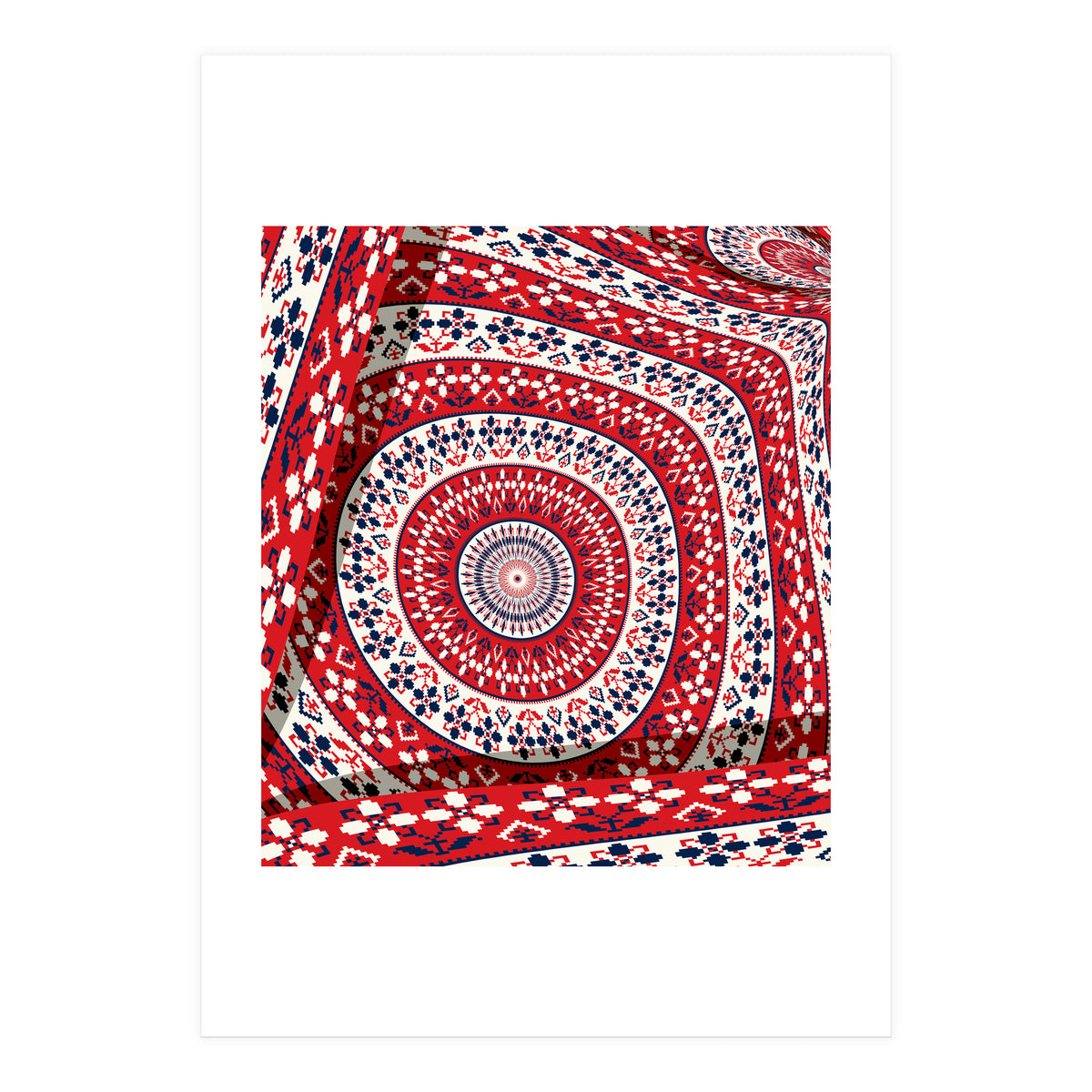 Romanian embroidery background 6 (Print Only)