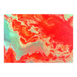Sea Green And Coral (Print Only) thumbnail