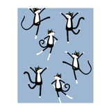 Dancing Cats (Print Only) thumbnail