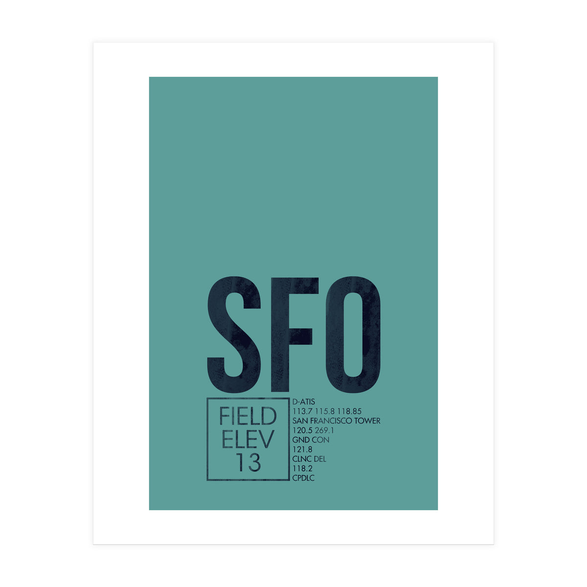 San Francisco Atc (Print Only)