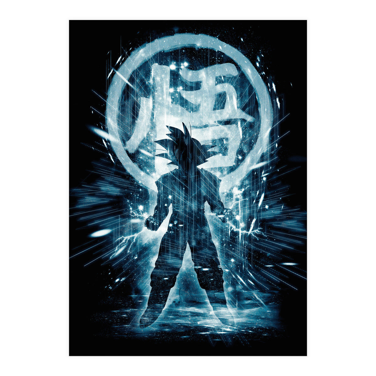 Storm Goku Blue (Print Only)