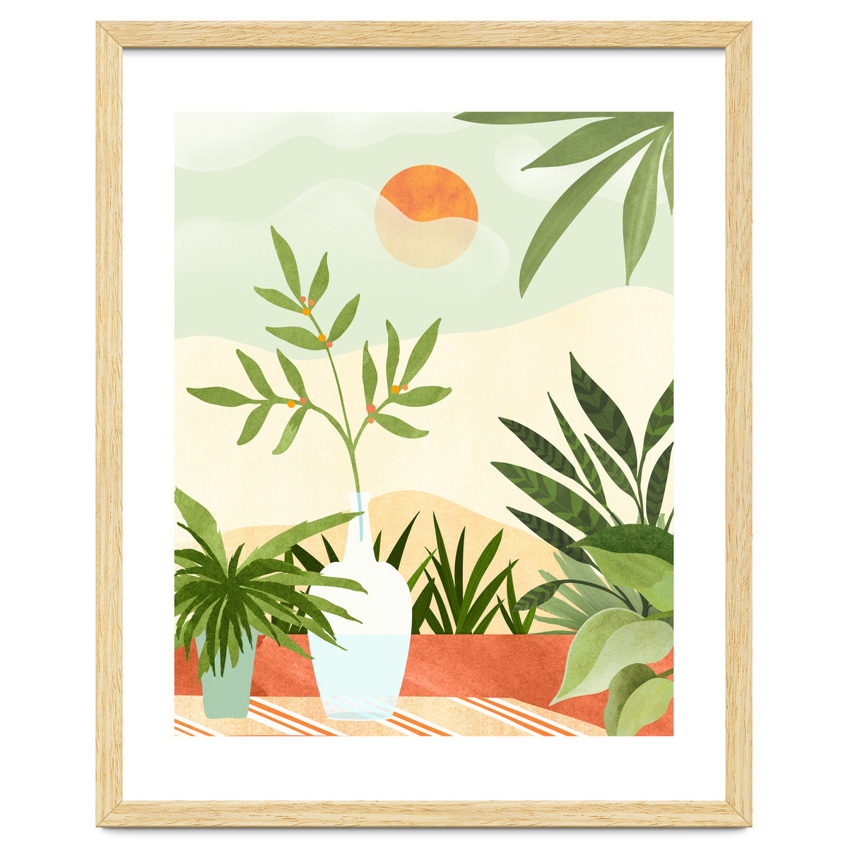 Bohemian Terrace Landscape