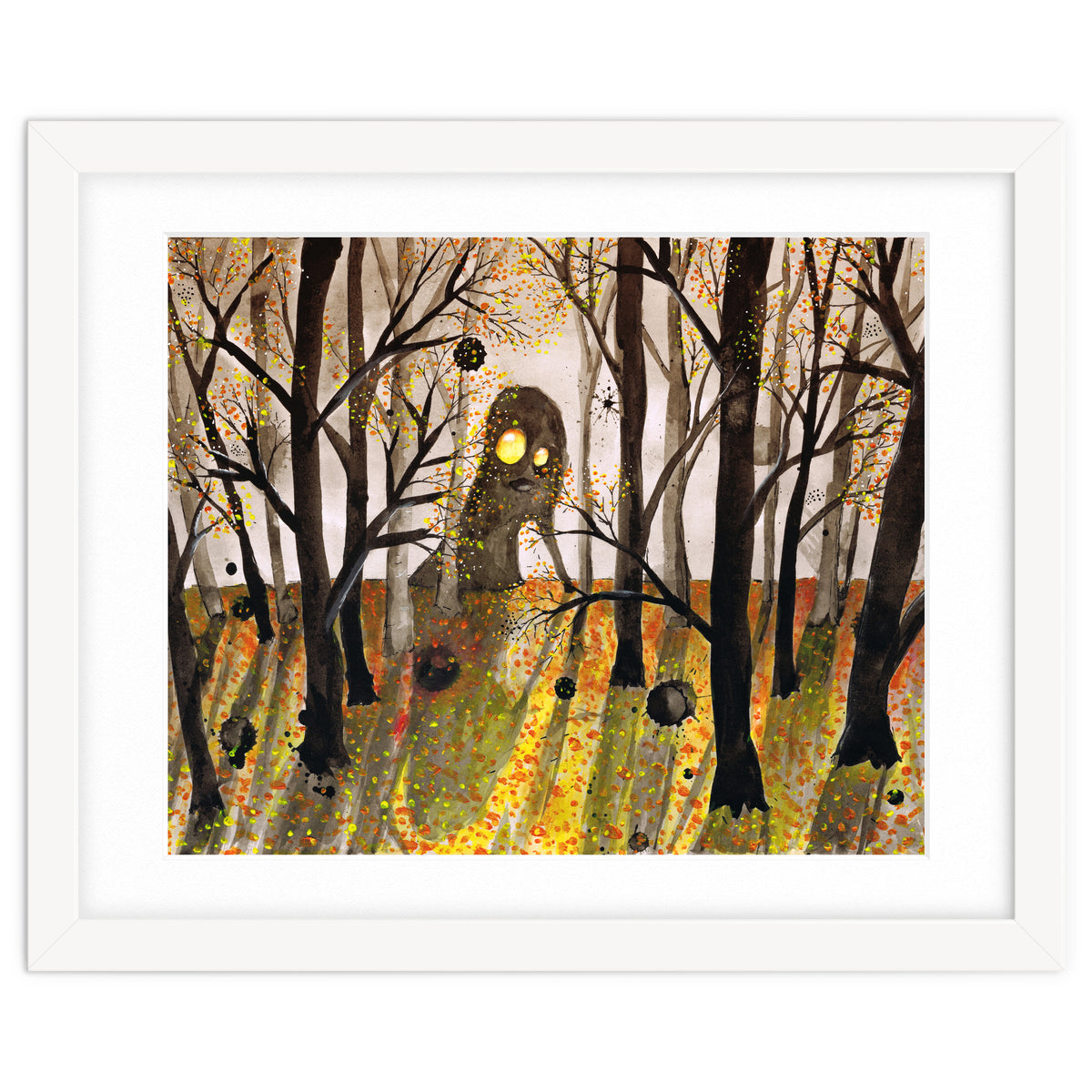 Monster in the woods