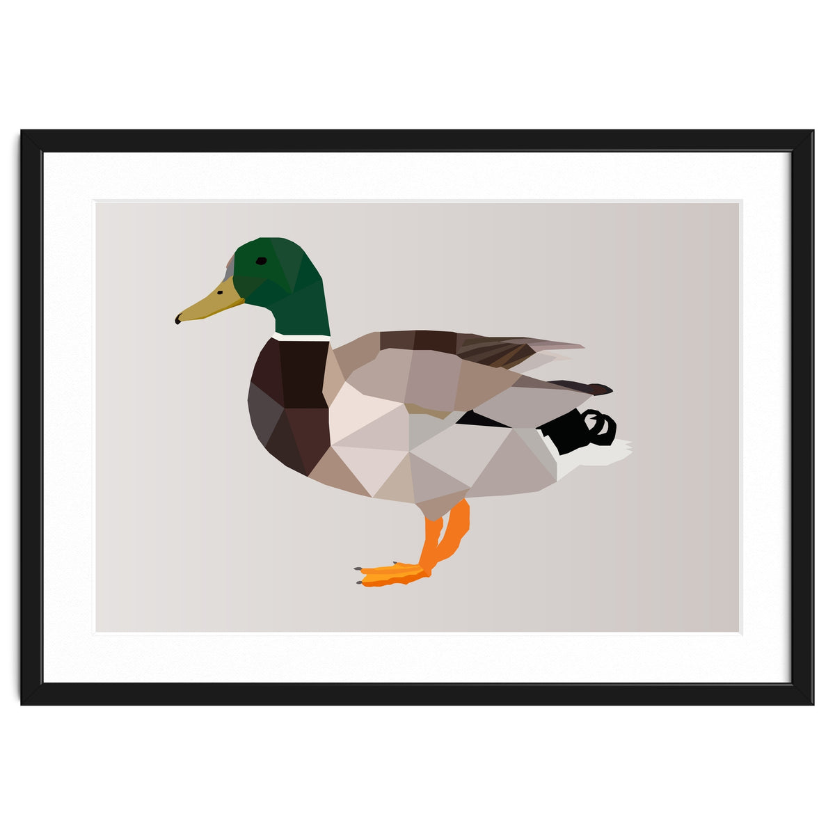 Duck Low Poly Art