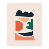 Colorful Nordic Abstract Shapes (Print Only) thumbnail