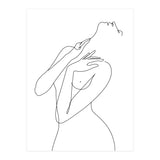wake woman line (Print Only) thumbnail