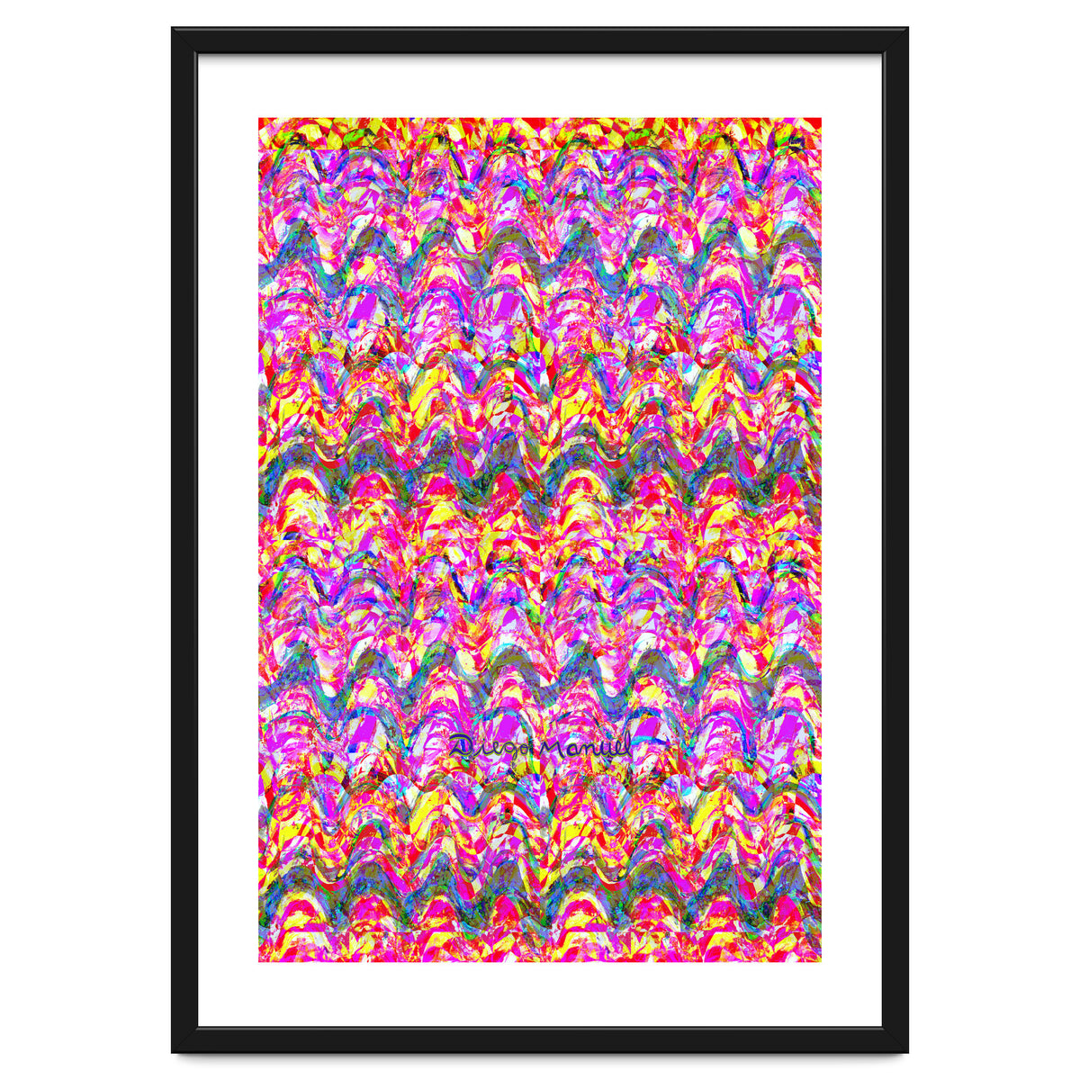 Pop abstract color full