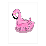 Pool Float Flamingo (Print Only) thumbnail