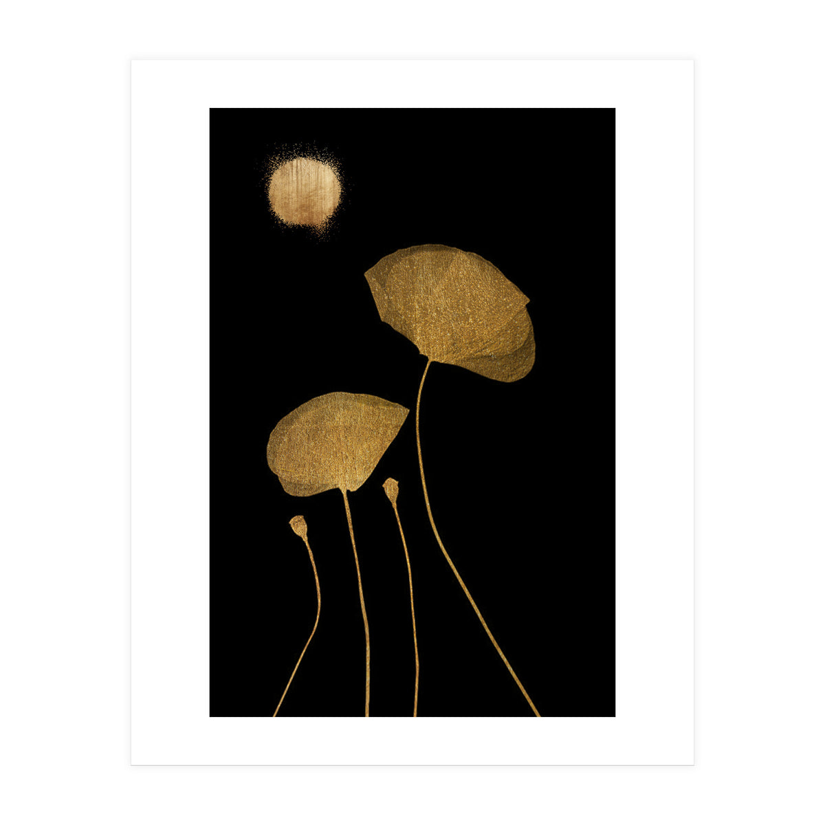 Moonshine Dancers Gold (Print Only)