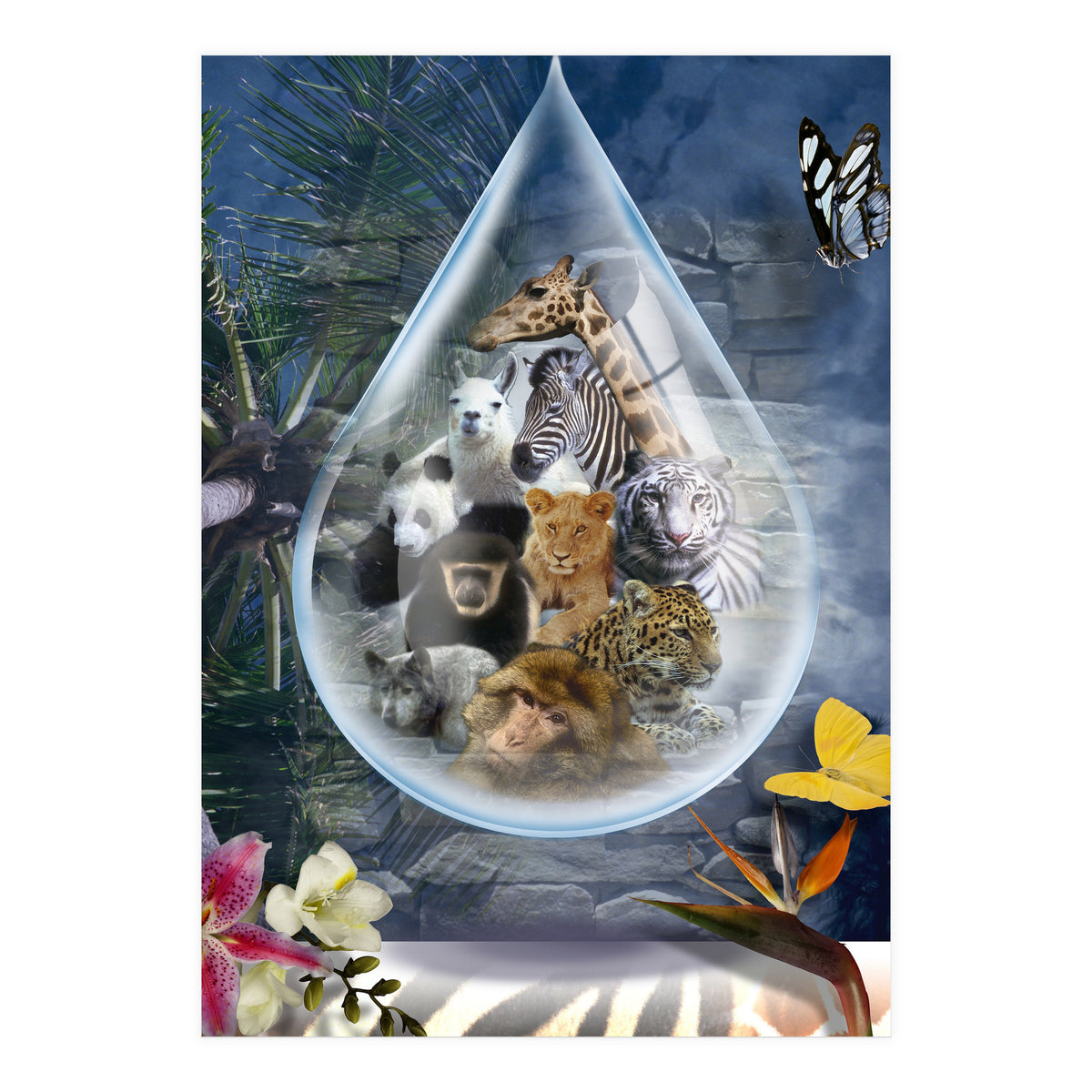 Jungle Drop (Print Only)