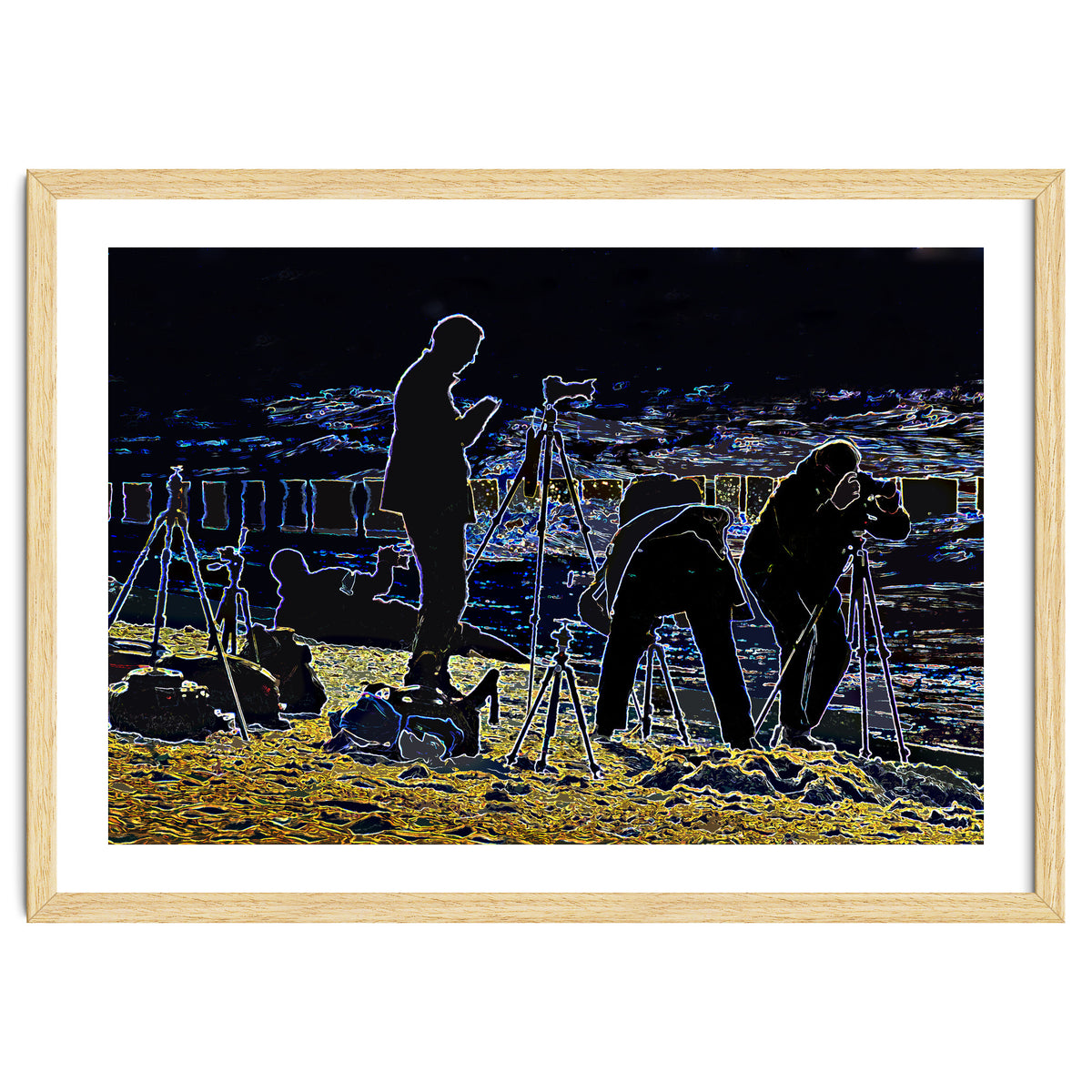 Photographers at the beach